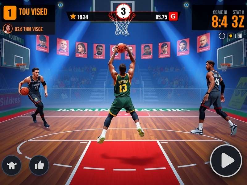 Basket Ace Gladiator character customization screen